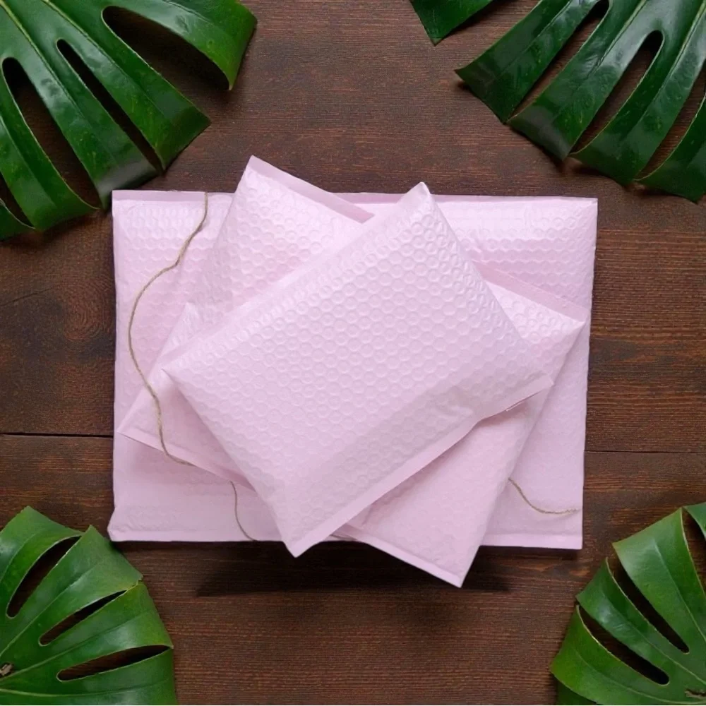 Pink 10.5”x16” Poly Bubble Mailer - Picture 3 of 6